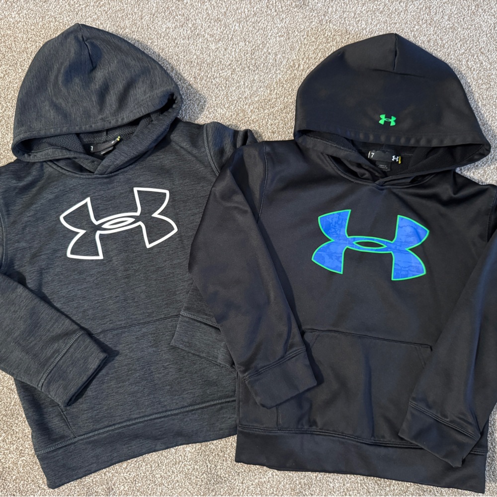 Boy’s Under Armour Hoodies - Sz 7